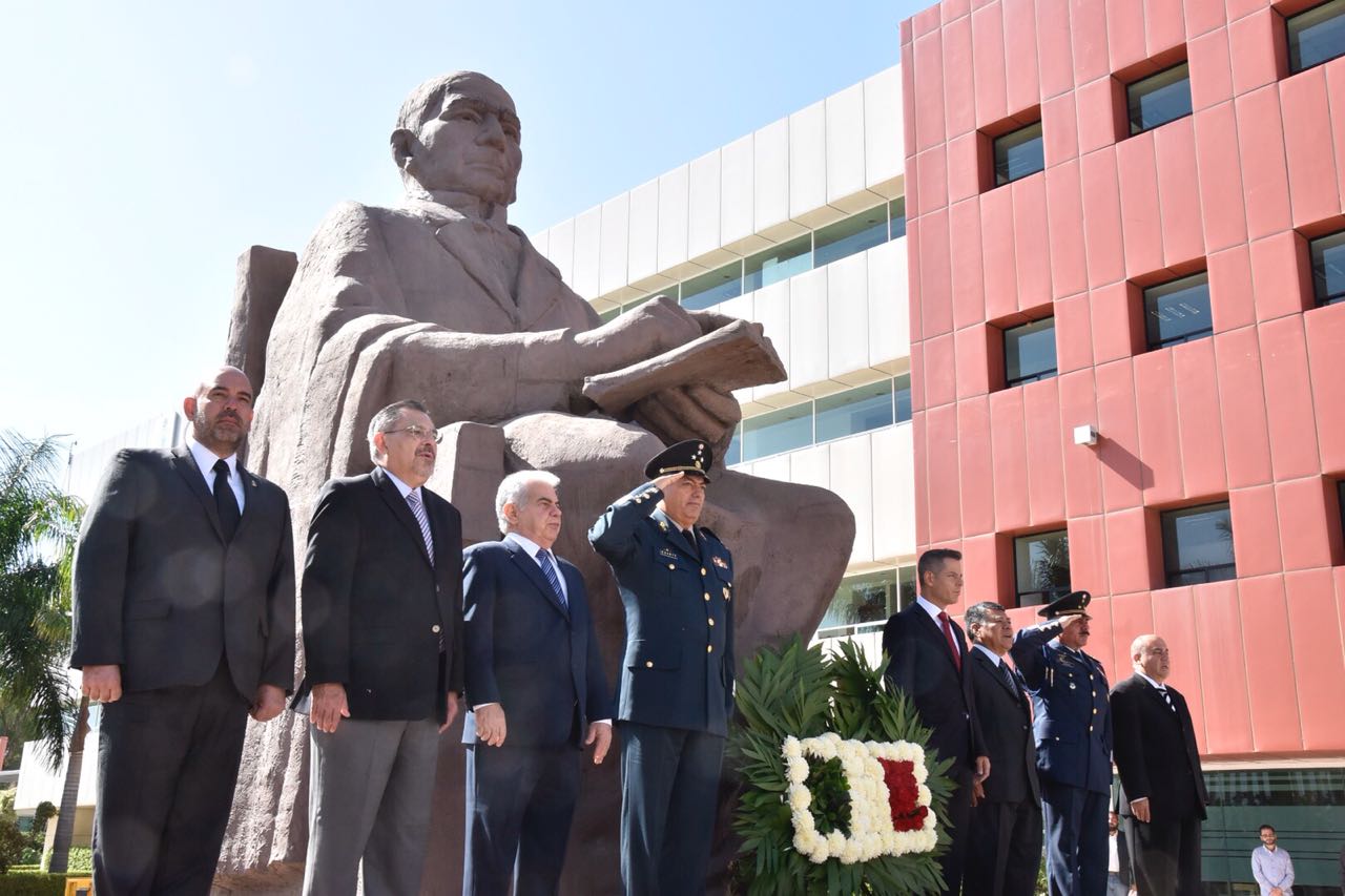 Recuerda Hernández Fraguas legado de Benito Juárez en CXLVI aniversario