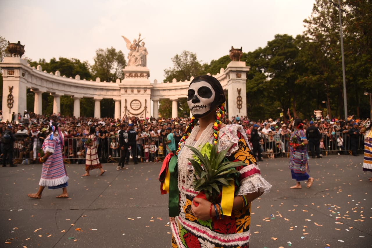 Cautivó Oaxaca en el Desfile Internacional de Muertos CDMX 2019