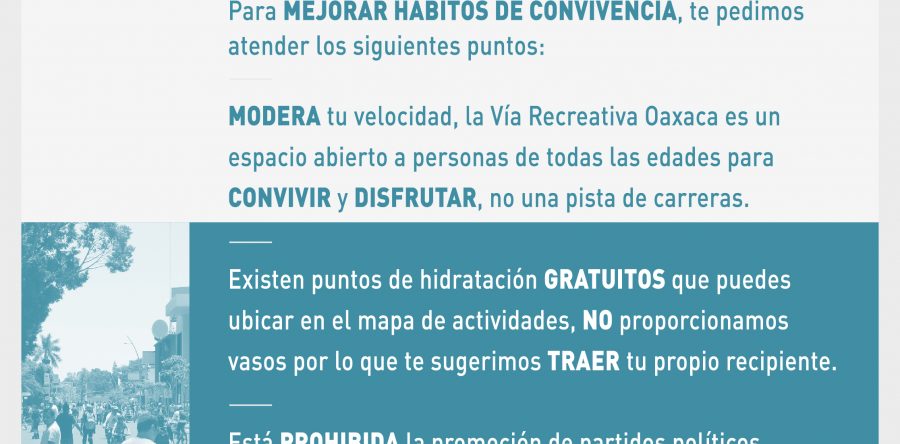 Invitan a la cuarta edición de la “Vía Recreativa Oaxaca 2017”