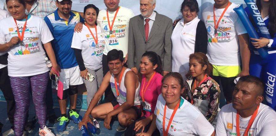 Gobierno Municipal de Santa Lucía del Camino participó en la “Cuarta Carrera Contra las Adicciones”.