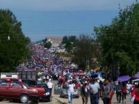Se moviliza S-22 en Asunción Nochixtlán a un año del desalojo.
