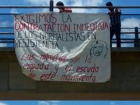 Estudiante de la UABJO denuncia agresión por protestar por la tarifa del Transporte