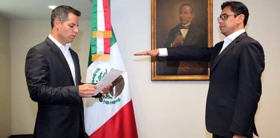 Designa AMH a José Octavio Tinajero como Consejero Jurídico del Gobierno de Oaxaca