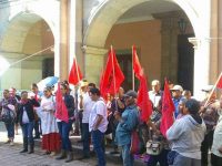 Anuncia Sol Rojo movilizaciones para la próxima semana