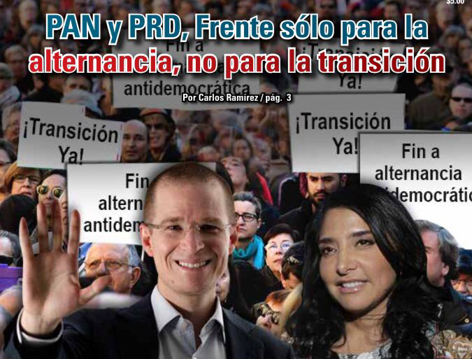 PAN y PRD, Frente sólo para la alternancia, no para la transición