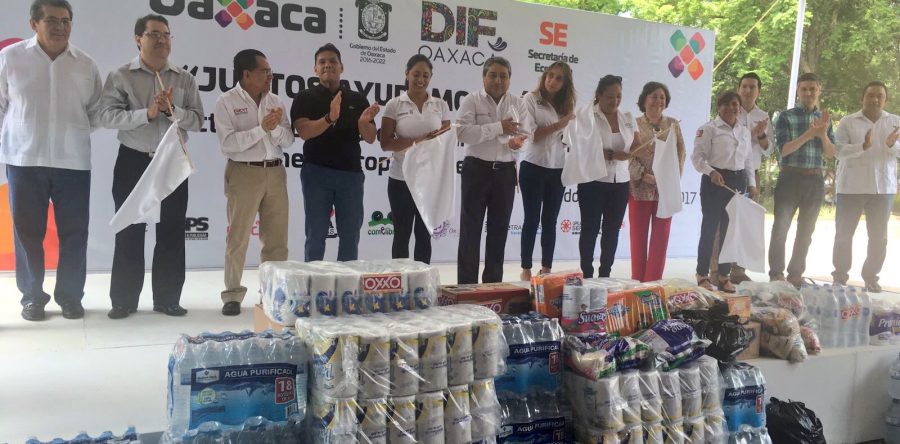SE y DIF Estatal realizan colecta para damnificados por Tormenta “Beatriz”