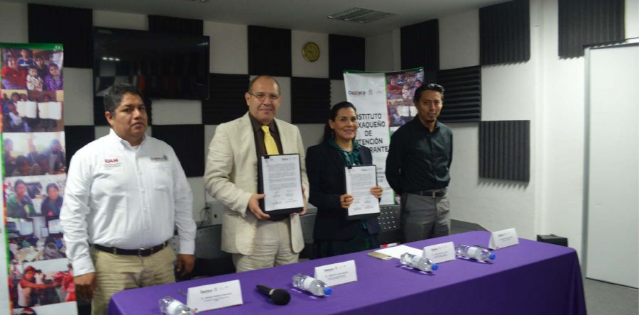 Suscriben IOAM y CORTV convenio de colaboración