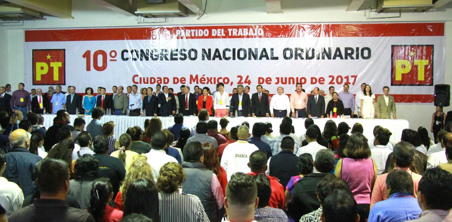 Acuerda PT alianza con Morena  y respaldar a AMLO para 2018