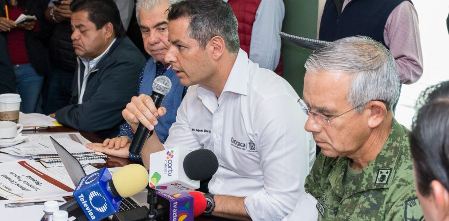 Encabeza Murat Hinojosa reunión de evaluación por Tormenta Tropical “Beatriz”