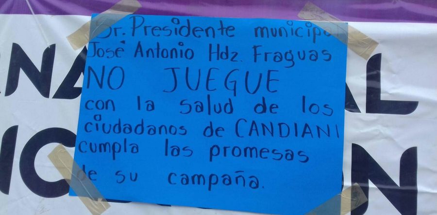 Azuza 14 de Junio a colonos de Candiani para dejar a niños autistas sin terapia