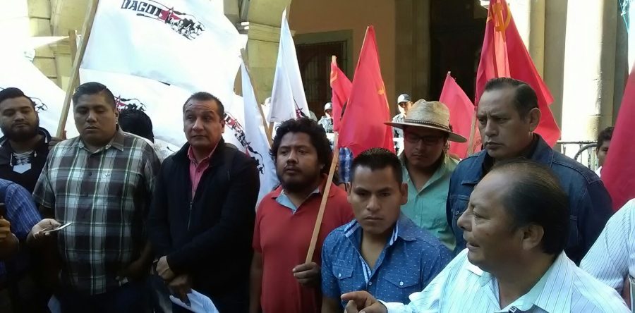 Organizaciones sociales piden atención a sus demandas de carácter social.