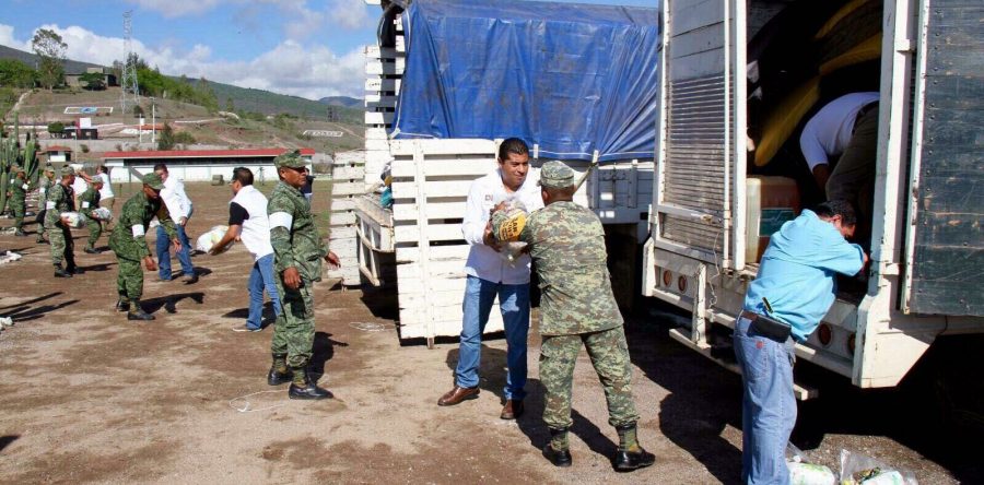 DIF Estatal entrega apoyos a poblaciones de Ozolotepec