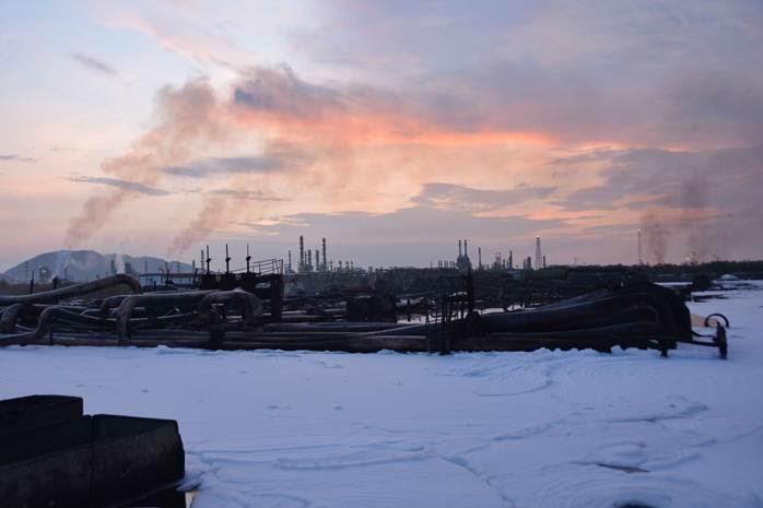 Queda sofocado incendio en la refinería de Salina Cruz