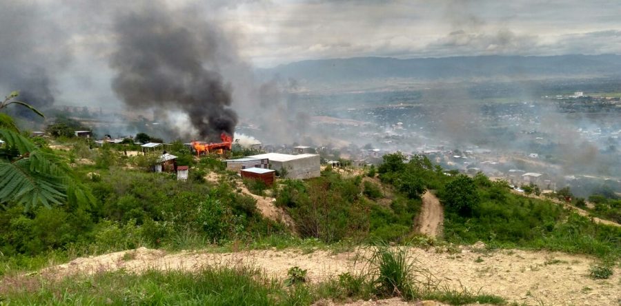 Deja enfrentamiento en la agencia Vicente Guerrero, personas heridas y daños materiales