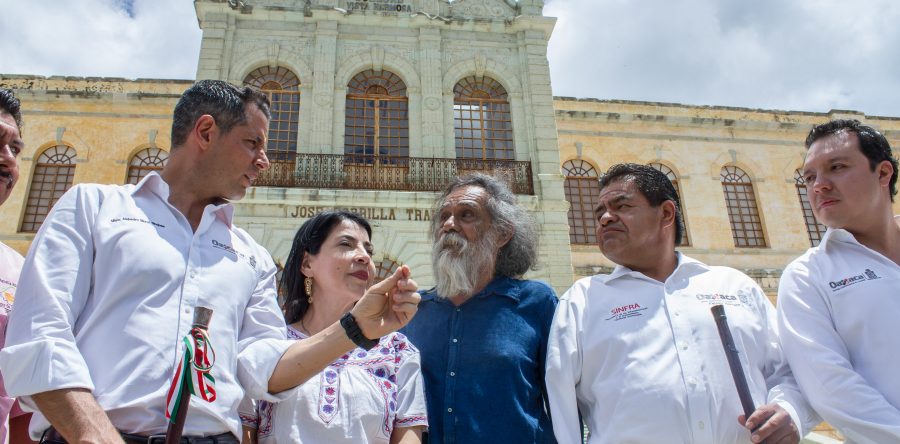 Respalda AMH proyectos culturales impulsados por el Maestro Francisco Toledo