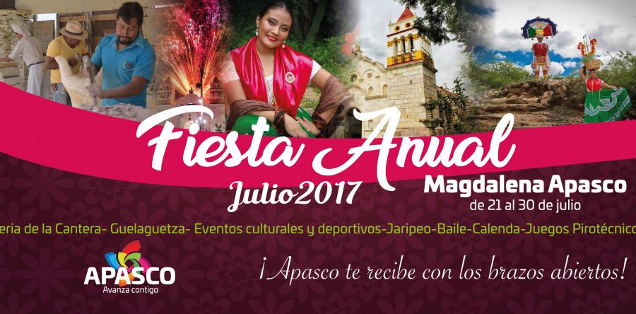 Invita Magdalena Apasco a la Expoferia de la Cantera 2017