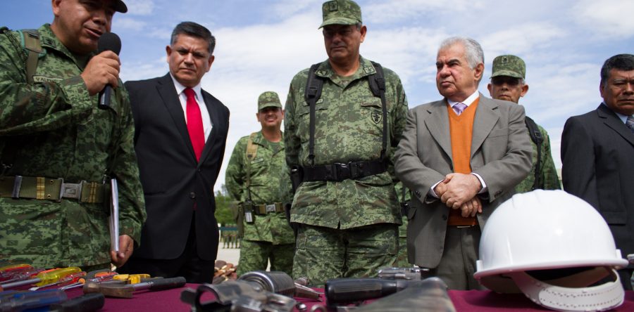 Destruyen en Oaxaca 1,100 armas de fuego aseguradas por la Sedena