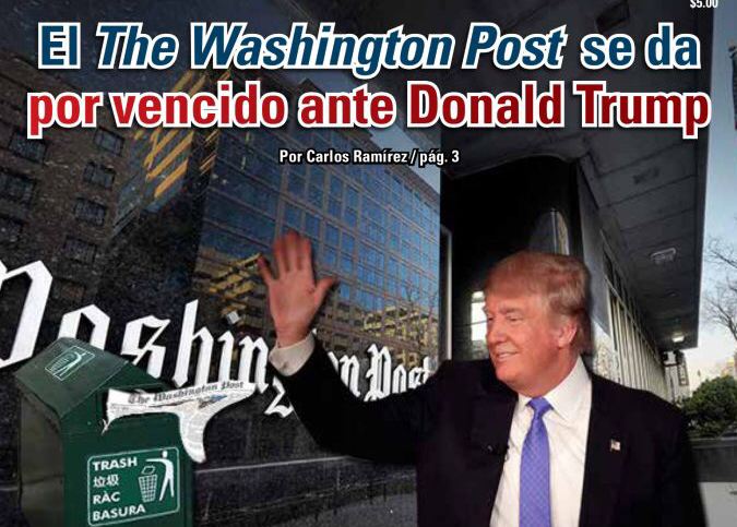 El The Washington Post se da por vencido ante Donald Trump: Carlos Ramírez