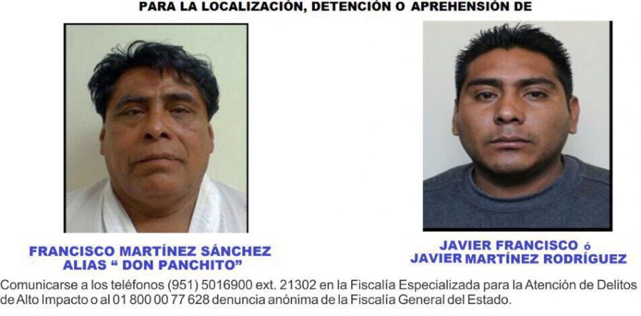 Confirma FGEO recompensa para quien ayude a capturar a “Don Panchito”