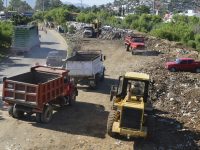 Avanzan acciones de saneamiento en el playón del río Atoyac