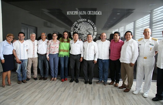 Promueve Gobierno de Oaxaca la atracción de inversiones en el Puerto de Salina Cruz