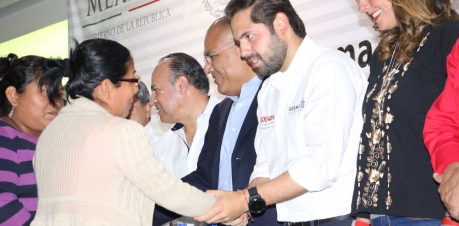 Entrega Sedesoh apoyos  del Programa de Fomento a la Economía Social