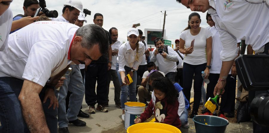 Miles de oaxaqueños se unen para embellecer la capital