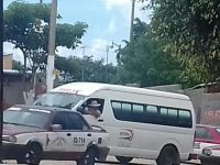 Transportistas de Telix protestan por la entrada de FyPSA