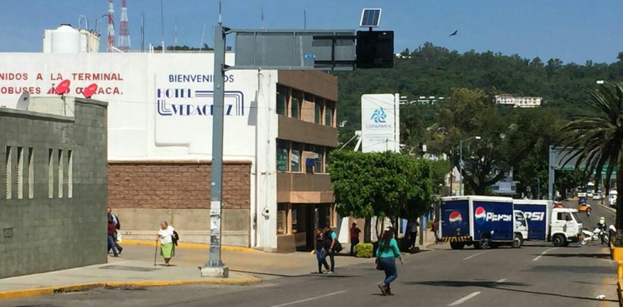 ENSFO bloquea a la altura del ADO