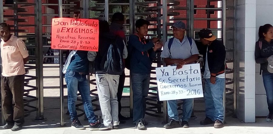 Pobladores de Güila toman Ciudad Administrativa