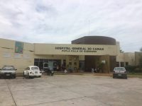 Dejan de laborar trabajadores del Hospital de Putla Villa de Guerrero.
