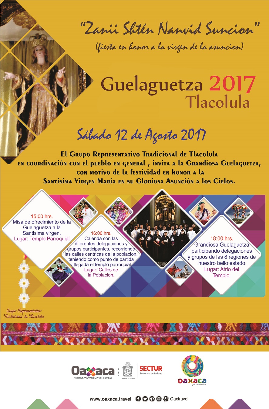 Este sábado, Guelaguetza en Tlacolula de Matamoros
