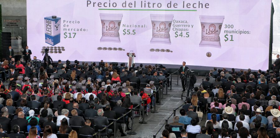 Destaca Sedesol precio diferenciado de Liconsa en zonas marginadas