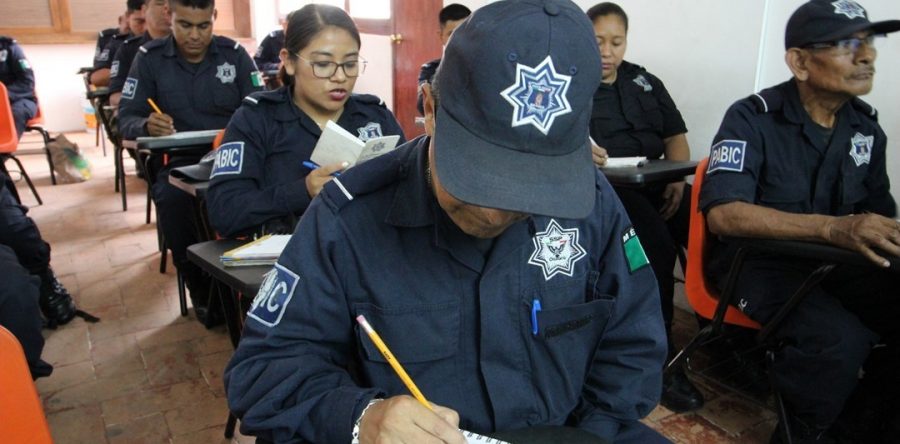 Promueve SSPO capacitación de más de 2 mil policías auxiliares