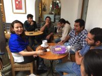 Se reúne Leslie Zavaleta con autoridades de Mazunte.