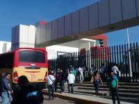 Protestan campesinos del Istmo en el Congreso