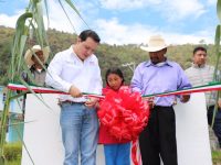 Agencia municipal de Juxtlahuaca beneficiada con red de agua potable