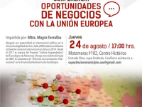 Invitan a la conferencia “Oportunidades de  Negocios con la Unión Europea”