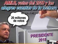AMLO, votos del 2018 y las alegres cuentas de la lechera: Carlos Ramírez