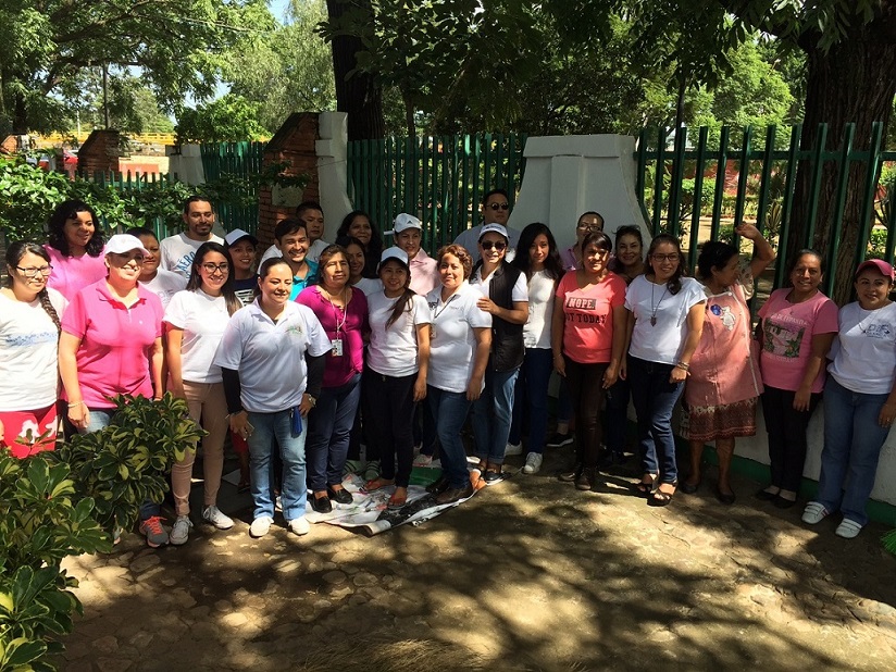 Continúa DIF Estatal acondicionando espacios para la atención de la niñez oaxaqueña