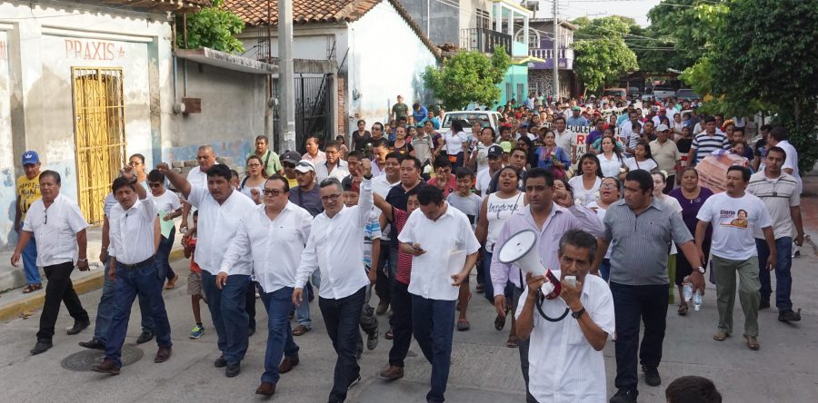Participa Carol en “Jornada por la Paz” en Juchitán