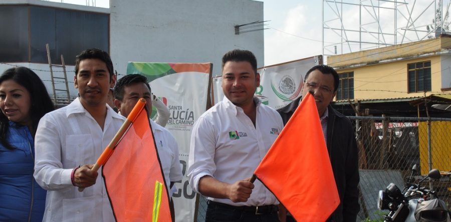 Santa Lucía del Camino avanza hacia el progreso, con obras de calidad: Raúl Cruz