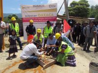 Inicia HAM obras de infraestructura en la Sierra Sur.
