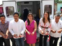 Entrega Yarith Tannos 4 ambulancias más en la región del Istmo