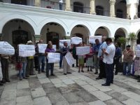 Piden salida de verbeneros de la CTM en la fiesta de Santa Rosa