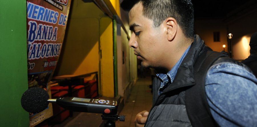 Implementan operativo de contaminación auditiva en el Centro Histórico