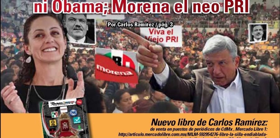 El dedo de AMLO no lo tiene ni Obama; Morena el neo PRI: Carlos Ramírez