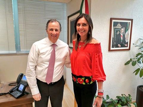 Se reúne Yarith Tannos con Secretario de Hacienda, y logra mayor infraestructura para el estado