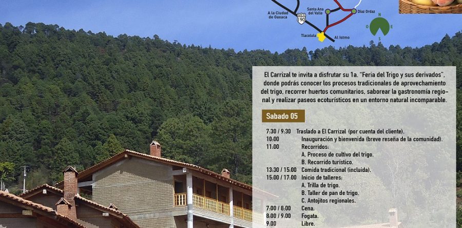 SECTUR invita a la Primera Feria del Trigo y sus derivados