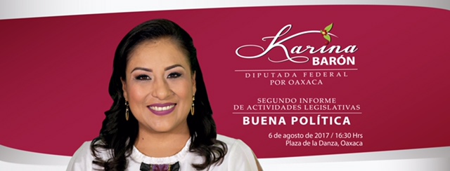 Llega a 56 mil el número de beneficiarios por gestiones de Karina Barón